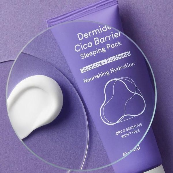 Восстанавливающая ночная маска с центеллой Purito Dermide Cica Barrier Sleeping Pack 80 мл PURITO-00017 фото