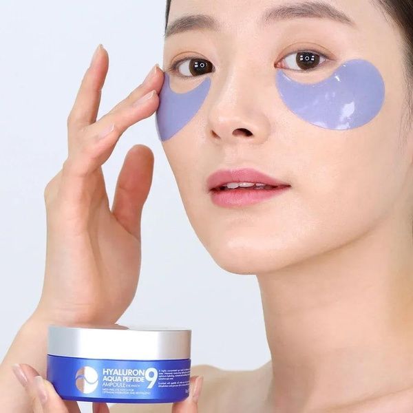 Зволожувальні гідрогелеві патчі під очі з пептидами Medi-Peel Peptide 9 Hyaluron Aqua Ampoule Eye Patch, 60 шт 4i0-883 фото