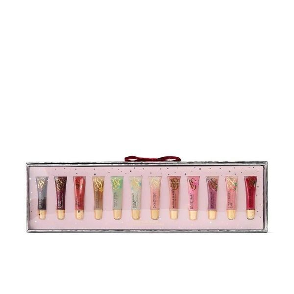 Подарунковий набір блисків для губ Victoria's Secret 12 Days of Gloss Gift Set 74a-1c1 фото