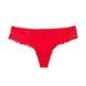 Трусики-стринги женские бесшовные PINK Victoria's Secret No-Show Thong Panty красные 1b0-oyf-8hq фото 3