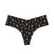 Трусики-стрінги жіночі безшовні Victoria's Secret No-Show Thong Panty чорні naw-86i-qb6 фото 1