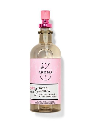 Парфюмированный мист для тела Bath&Body Works Rose Vanilla Essential Oil Mist 156 мл 028009477 фото