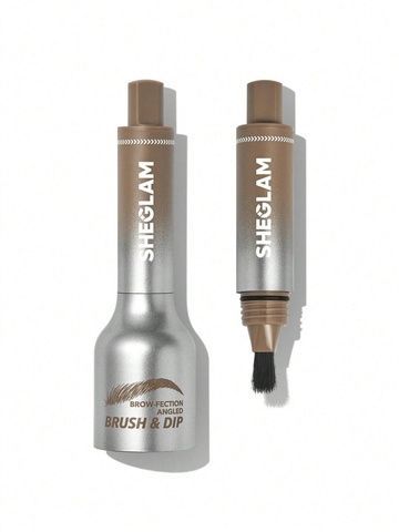 Маркер-помадка для бровей Sheglam Brow-Fection Angled Brush & Dip Ash 1.2 мл 952-225 фото