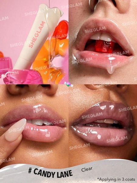 Блеск для губ увлажняющий Sheglam Crystal Glaze Moisturizing Lip Care, 10 мл Candy Lane 35b-ac3 фото