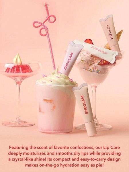 Блеск для губ увлажняющий Sheglam Crystal Glaze Moisturizing Lip Care, 10 мл Candy Lane 35b-ac3 фото