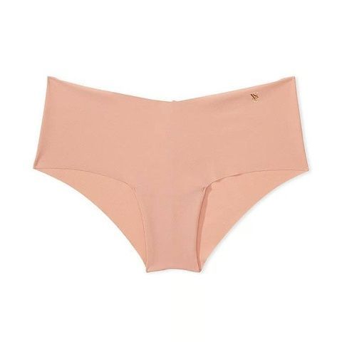 Трусики-чики женские бесшовные Victoria's Secret No-Show Cheeky Panty бежевые plq-fsu-drd фото