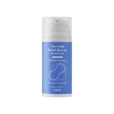 Увлажняющий крем для восстановления барьера кожи Purito Dermide Relief Barrier Moisturizer 100 мл PURITO-00040 фото