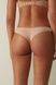 Трусики-бразилиана женские кружевные из микрофибры Intimissimi Lace and Microfiber Brazilian бежевые SBD96M8 фото 3