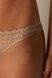 Трусики-бразилиана женские кружевные из микрофибры Intimissimi Lace and Microfiber Brazilian бежевые SBD96M8 фото 4