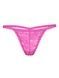 Трусики-стринги женские кружевные PINK Victoria's Secret Wink V-String Panty розовые xen-swu-zjs фото 2