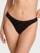 Трусики-бикини женские с микрофибры Victoria's Secret Seamless Bikini Panty черные 6qf-1hw-68c фото 1