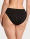 Трусики-бикини женские с микрофибры Victoria's Secret Seamless Bikini Panty черные 6qf-1hw-68c фото 2