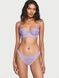 Трусики-стринги женские люксовые кружевные Victoria's Secret сиреневые f0c-y0b-hrz фото 2