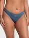 Трусики-стринги женские хлопковые Victoria's Secret The Lacie Cotton Lace-Waist Thong морская волна 8wq-clk-8lx фото 1