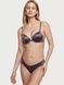 Трусики-чики женские люксовые Victoria's Secret Strappy Back Cheeky Panty серые 797-207 фото 2