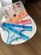 Трусики-стринги женские хлопковые Victoria's Secret Logo Cotton Thong Panty голубые z0j-j8r-f2o фото 6