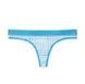Трусики-стринги женские хлопковые Victoria's Secret Logo Cotton Thong Panty голубые z0j-j8r-f2o фото 5
