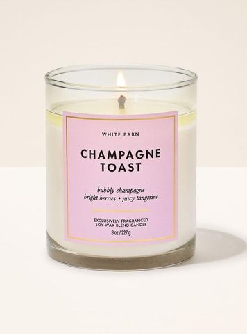 Свеча ароматическая CHAMPAGNE TOAST Bath&Body Works, 227г 028017847 фото