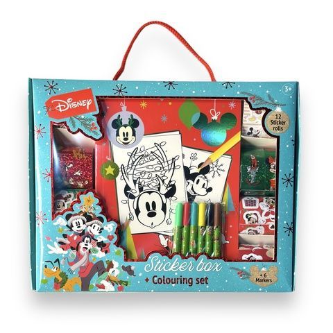 Детский набор с раскраской Микки Маус Disney Colouring Set c94-4c9 фото