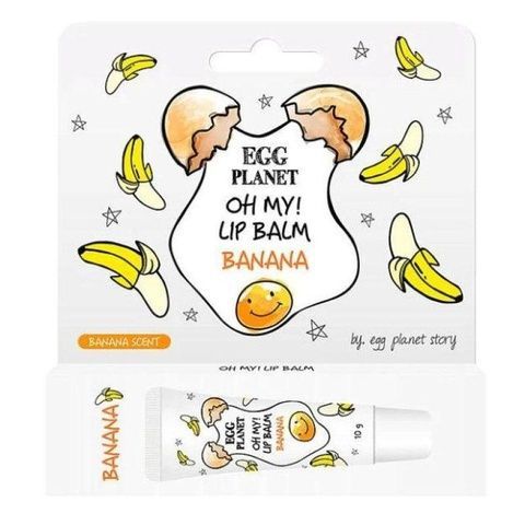 Бальзам для губ Банан Daeng Gi Meo Ri Egg Planet Oh My Lip Balm Banana 10 г 252-049 фото