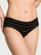 Трусики-хипстер женские с микрофибры Victoria's Secret Seamless Hiphugger Panty черные 67h-ul7-6xt фото 1