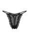 Трусики-стринги жіночі мереживні Victoria's Secret Lacie Sheer Heritage String Thong Panty&nbsp;чорні ubj-wm1-mp7 фото 1