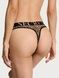 Трусики-стринги женские хлопковые с&nbsp;логотипом Victoria's Secret Exploded Logo Cotton Thong леопардовые  a20-s2r-r86 фото 2