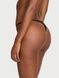 Трусики-стринги жіночі мереживні Victoria's Secret Lacie Sheer Heritage String Thong Panty&nbsp;чорні ubj-wm1-mp7 фото 3