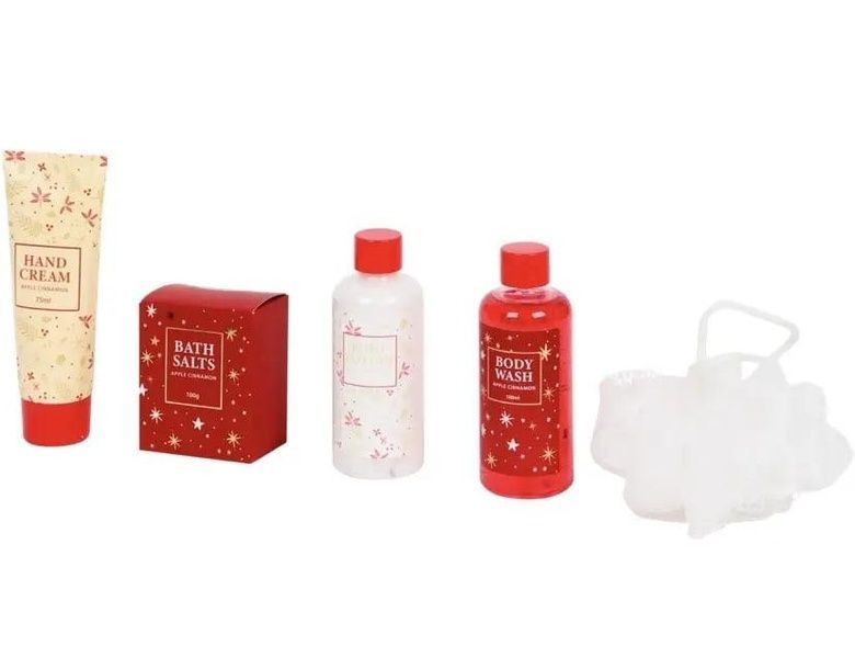 Подарочный набор с косметичкой Apple Cinnamon Bath Set 32a-c52 фото