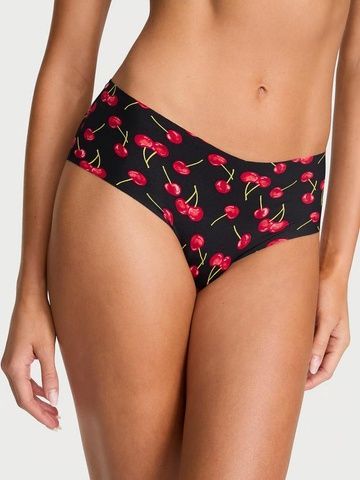 Трусики-чики женские бесшовные Victoria's Secret No-Show Cheeky Panty черные g9z-ozc-5zo фото