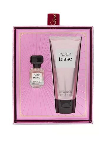 Подарочный набор Tease из люксовой коллекции Victoria's Secret(мини парфюм+крем для тела) 25164113 фото