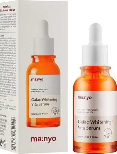 Сироватка освітлювальна з галактомісісом і вітамінним комплексом Manyo Galac Whitening Vita Serum, 50 мл 281-c13 фото