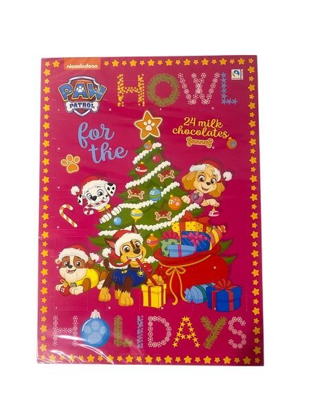 Адвент-календарь Paw Patrol Holidays Advent Calendar 50 г b02-328 фото