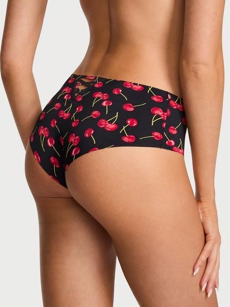 Трусики-чики женские бесшовные Victoria's Secret No-Show Cheeky Panty черные g9z-ozc-5zo фото