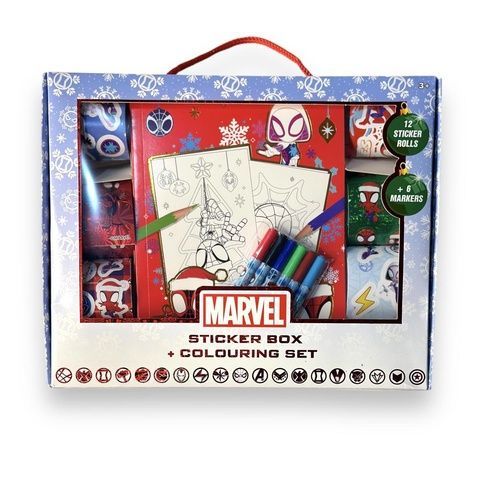 Детский набор с раскраской Марвел Disney Colouring Set b23-10c фото