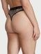 Трусики-стринги с высокой посадкой Victoria's Secret Logo Cotton High-Waist Thong Panty леопардовые hro-8us-iz2 фото 3