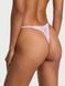 Трусики-стринги женские кружевные Victoria's Secret&nbsp;Lace String Thong Panty сиреневые 0qj-f10-p51 фото 2