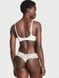 Трусики-стринги женские кружевные Victoria's Secret Lace Thong Panty белые xyu-ok3-57j фото 4