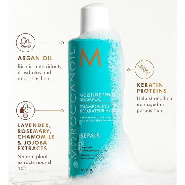Набор для восстановления (шампунь+кондиционер) MoroccanOil Duo 2025 Repair Shampoo and Conditioner 500мл+500мл 900500 фото