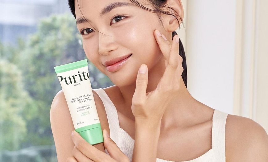 Сонцезахисний лосьйон Purito Seoul Wonder Releaf Centella Daily Sun Lotion 50+ PA++++, 60 мл PURITO-00071 фото
