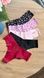 Трусики-стринги женские бесшовные Victoria's Secret No-Show Thong Panty красные  zpa-ner-qhc фото 2