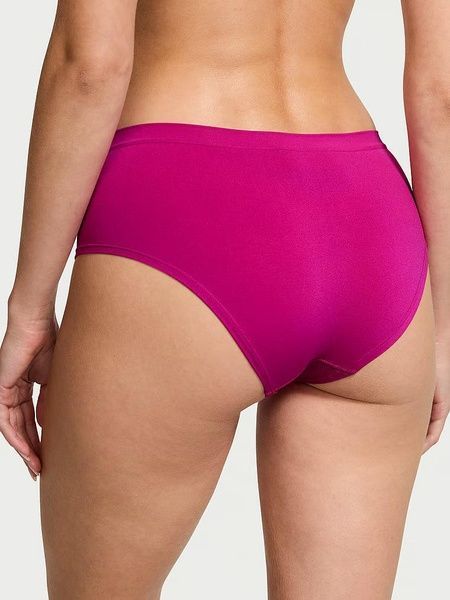 Трусики-хипстер женские с микрофибры Victoria's Secret Seamless Hiphugger Panty фуксия cnx-9v0-3mh фото
