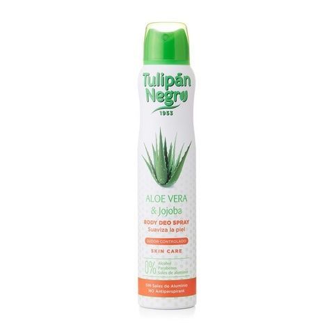 Дезодорант-спрей TULIPAN NEGRO Aloe Vera & Jojoba - Aлое Вера та жожоба, 200 мл 558-c38 фото