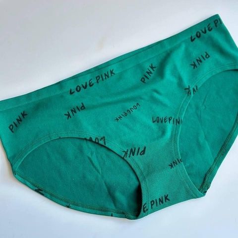 Трусики-бикини женские PINK Victoria's Secret Seamless Bikini Panty зеленые t04-dnz-sq8 фото