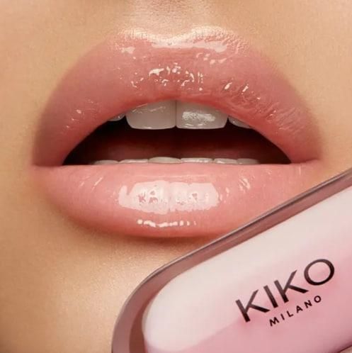 Крем-блиск для губ з ефектом збільшення об'єму Kiko Milano Lip Volume Tutu Rose 6.5 мл c3i-ai3 фото