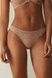 Трусики-бразилиана женские кружевные из микрофибры Intimissimi Lace and Microfiber Brazilian бежевые SBD96M8 фото 1