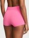 Трусики-шорти жіночі бавовняні Victoria's Secret Logo Cotton Lace Patch High-Waist Boyshort Panty рожеві cct-ent-gb0 фото 2