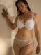 Трусики-стринги женские кружевные Victoria's Secret Eyelet Mesh Thong Panty белые soi-q5m-ds1 фото 3