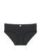 Трусики-хипстер женские Victoria's Secret Logo Cotton Hiphugger Panty черные r3q-whp-3tr фото 1