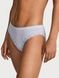 Трусики-бікіні жіночі з мікрофібри Victoria's Secret Seamless Rib Lace-Trim Bikini Panty блакитні XL 9b4-jvs-woh фото 1